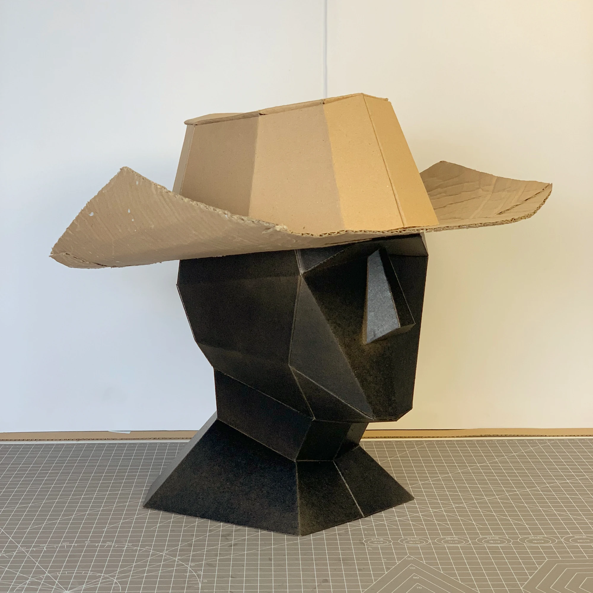 Cowboy Hat cardboard pattern