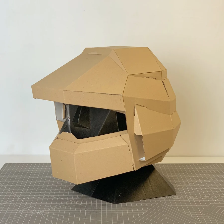 Spartan HALO cardboard pattern