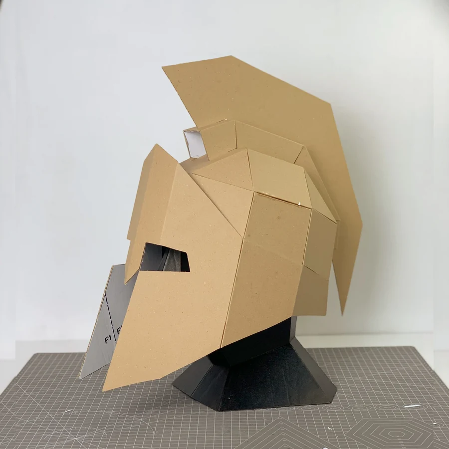 Spartan V2 cardboard pattern